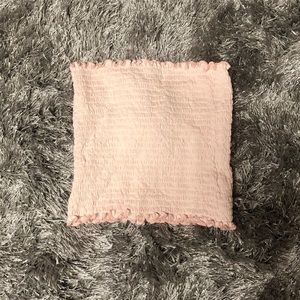 pink Brandy Melville tube top